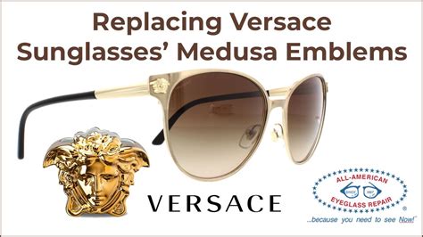 can versace sunglasses be repaired|Versace glasses replacement parts.